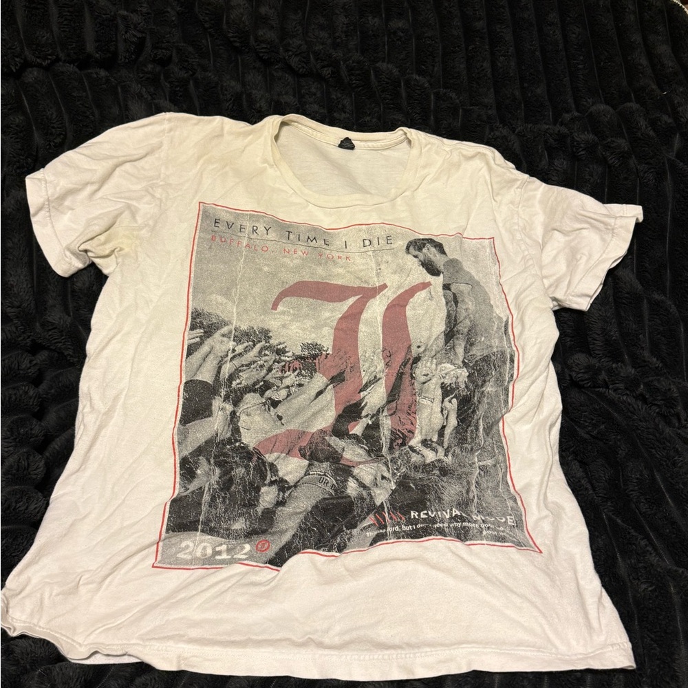 Every Time I Die Graphic White T-Shirt